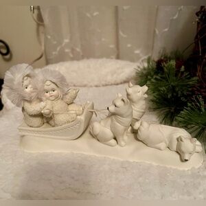 Department 56 Snowbabies "I Think They're All Mushed Out"